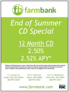 End of Summer CD Special - 12 Month CD 2.50% - 2.52% APY